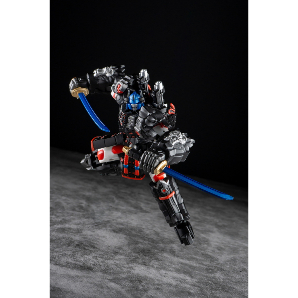 【台灣現貨】鐵工廠 武者 金剛王 猩猩王 小比例 EX-75 IronFactory 擎天聖 EX75 第三方 變形玩具-細節圖3