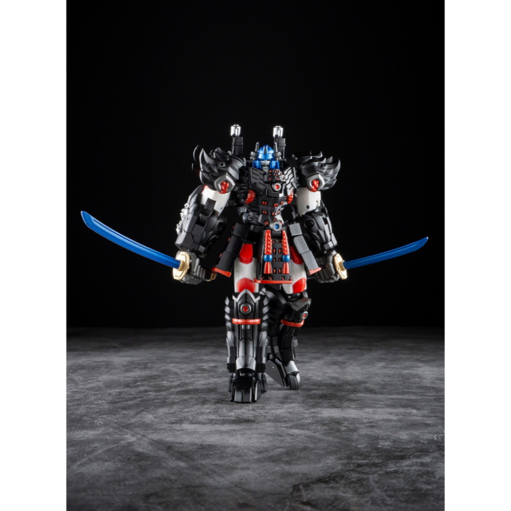 【台灣現貨】鐵工廠 武者 金剛王 猩猩王 小比例 EX-75 IronFactory 擎天聖 EX75 第三方 變形玩具-細節圖4