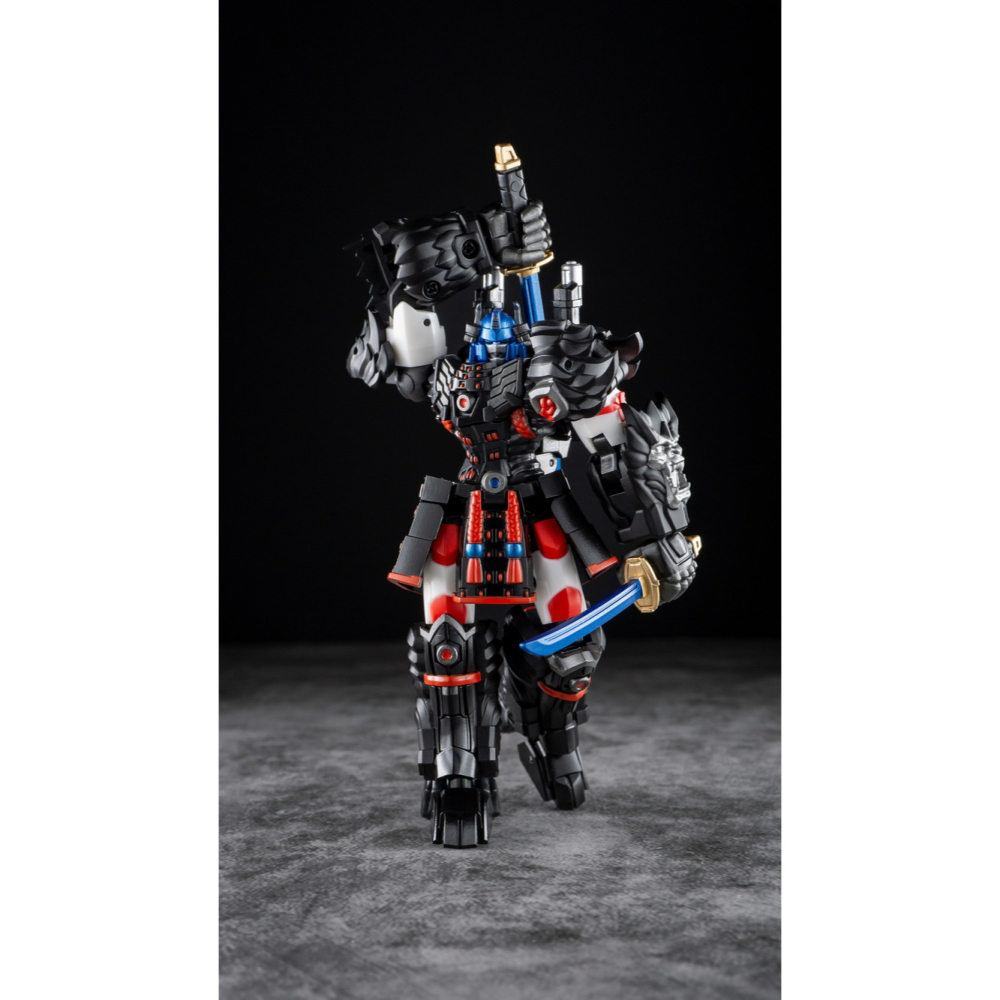 【台灣現貨】鐵工廠 武者 金剛王 猩猩王 小比例 EX-75 IronFactory 擎天聖 EX75 第三方 變形玩具-細節圖6