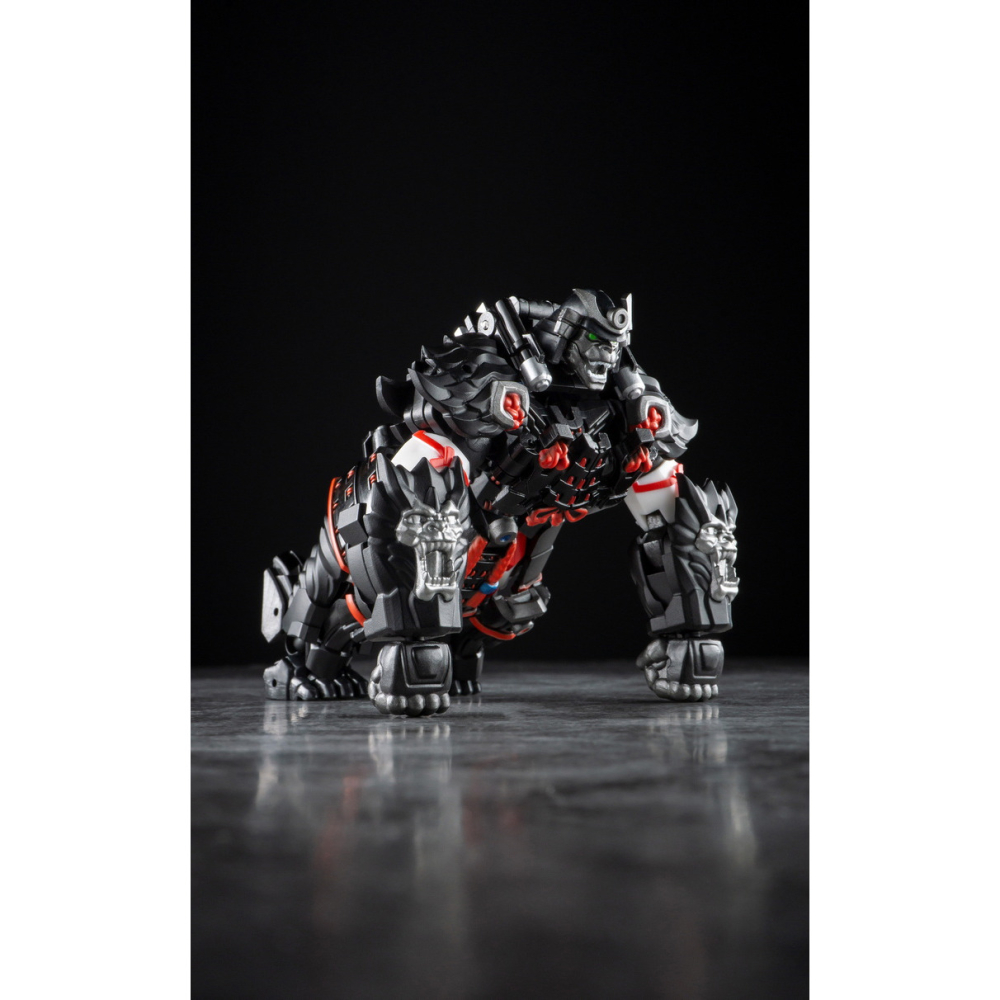 【台灣現貨】鐵工廠 武者 金剛王 猩猩王 小比例 EX-75 IronFactory 擎天聖 EX75 第三方 變形玩具-細節圖9