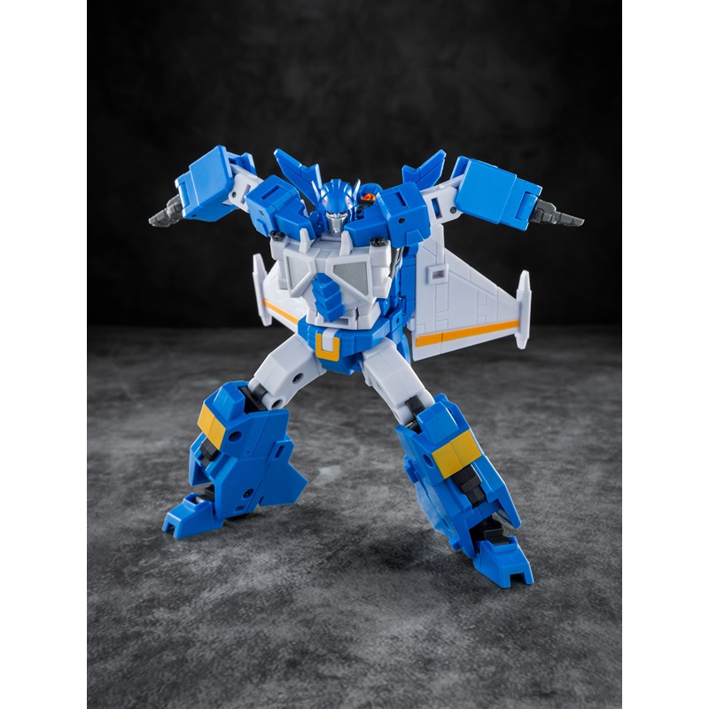 【台灣現貨】鐵工廠 藍蝙蝠 戰鬥機 小比例 EX-67 煞星 IronFactory EX67 IF 第三方 變形玩具-細節圖2