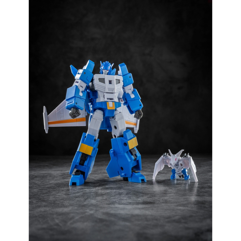 【台灣現貨】鐵工廠 藍蝙蝠 戰鬥機 小比例 EX-67 煞星 IronFactory EX67 IF 第三方 變形玩具-細節圖3