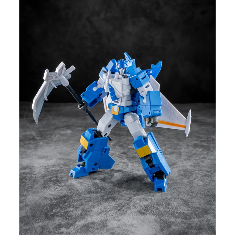 【台灣現貨】鐵工廠 藍蝙蝠 戰鬥機 小比例 EX-67 煞星 IronFactory EX67 IF 第三方 變形玩具-細節圖5