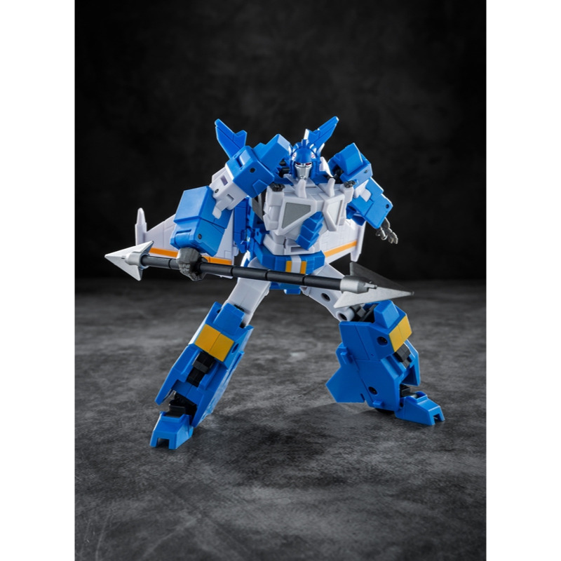 【台灣現貨】鐵工廠 藍蝙蝠 戰鬥機 小比例 EX-67 煞星 IronFactory EX67 IF 第三方 變形玩具-細節圖6