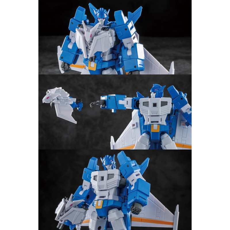 【台灣現貨】鐵工廠 藍蝙蝠 戰鬥機 小比例 EX-67 煞星 IronFactory EX67 IF 第三方 變形玩具-細節圖7