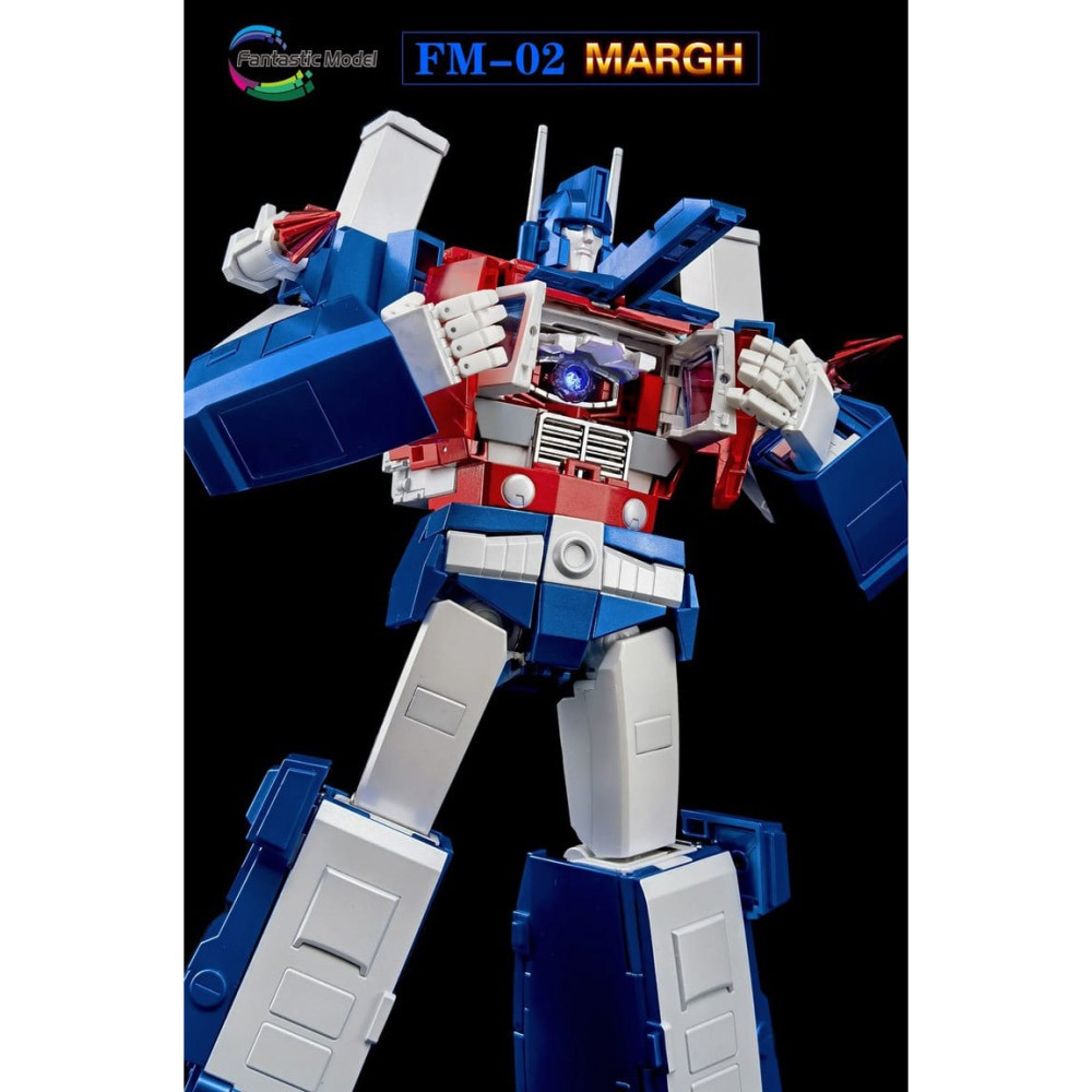 【即將售完】FansToys 馬格斯 FM-02 通天曉 MP比例 通二哥 白色OP 第三方 變形玩具-細節圖2