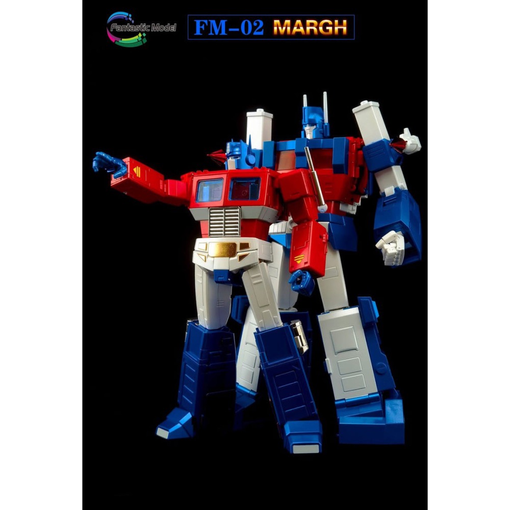 【台灣現貨】FansToys 馬格斯 FM-02 通天曉 MP比例 通二哥 白色OP 第三方 變形玩具-細節圖3