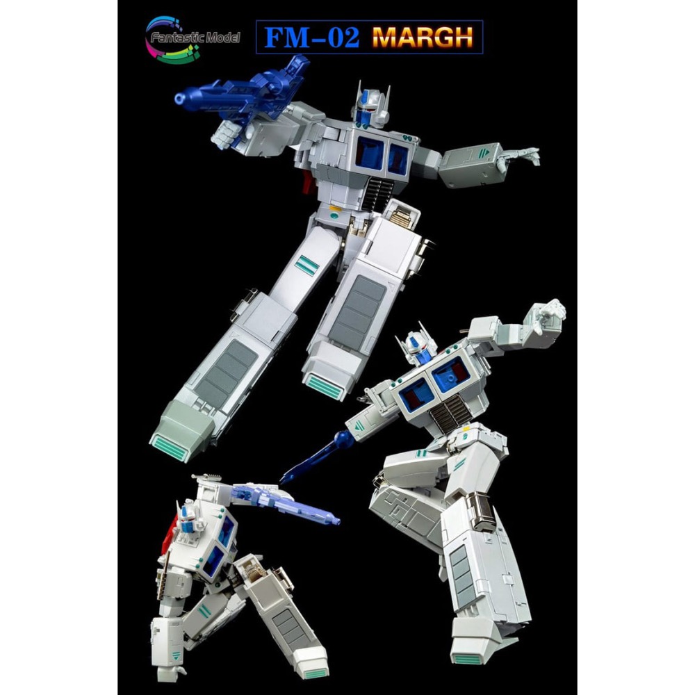 【台灣現貨】FansToys 馬格斯 FM-02 通天曉 MP比例 通二哥 白色OP 第三方 變形玩具-細節圖6