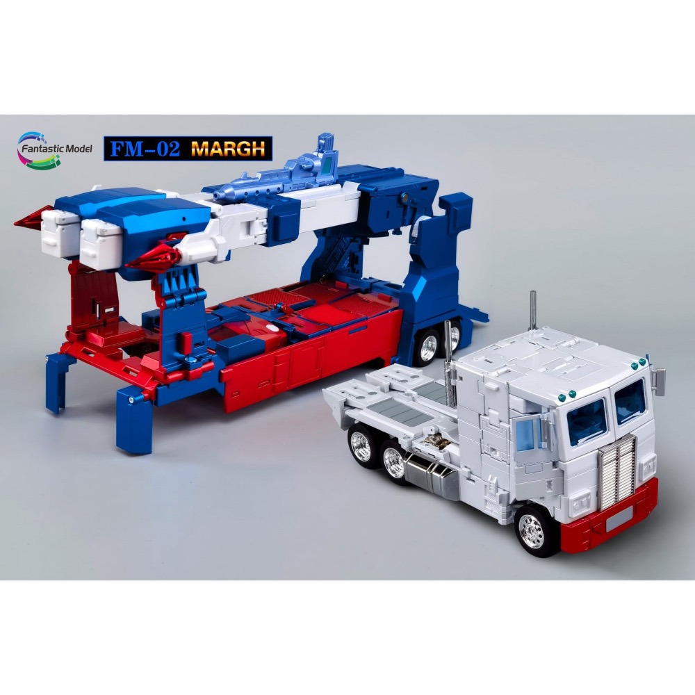 【台灣現貨】FansToys 馬格斯 FM-02 通天曉 MP比例 通二哥 白色OP 第三方 變形玩具-細節圖9