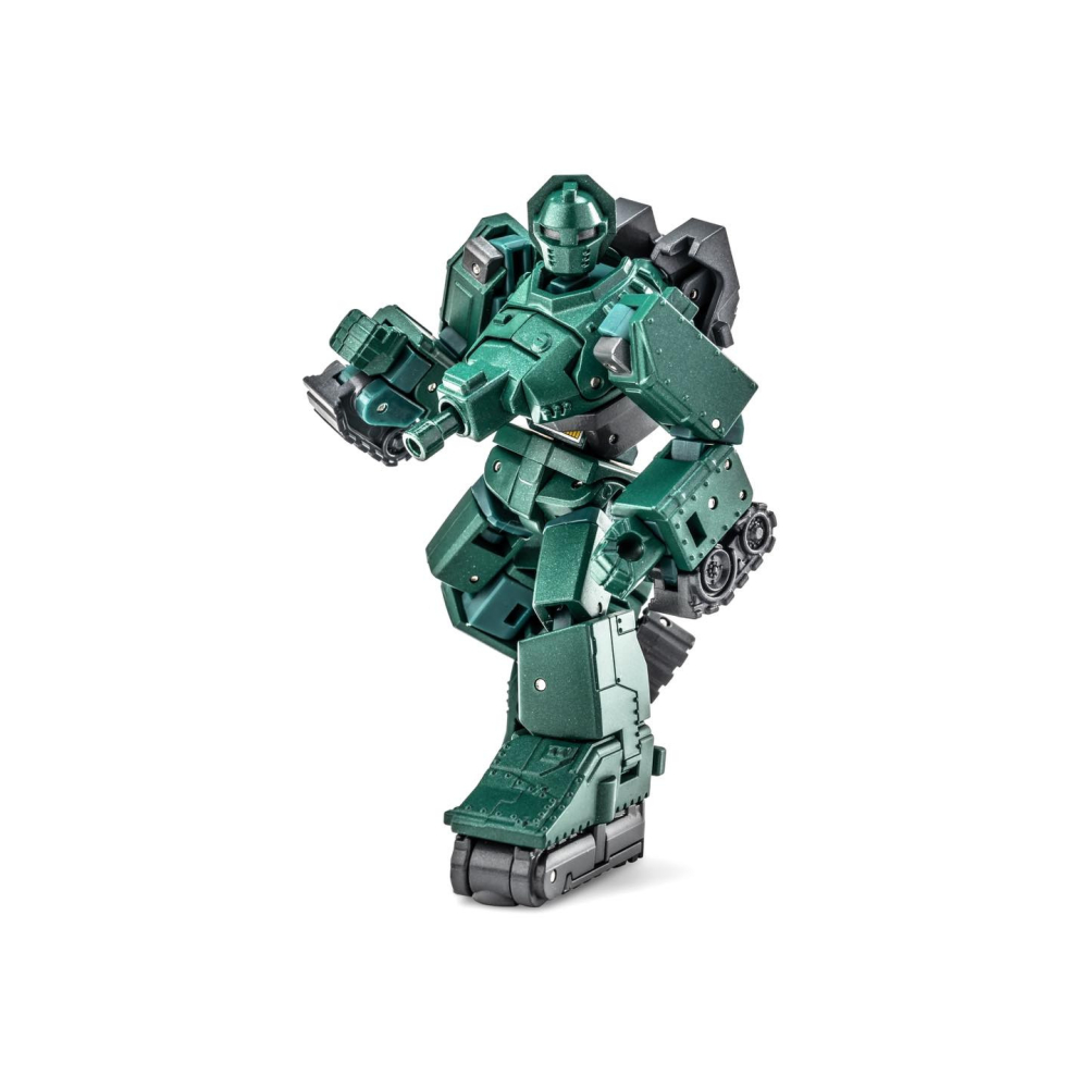 【台灣現貨】NEWAGE 綠色 戰戟 小比例 H70S 奧德博 NA 第三方 變形玩具-細節圖3