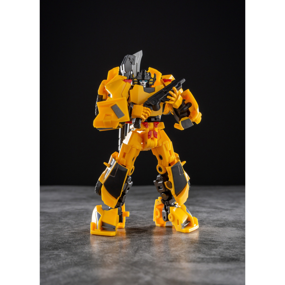 【台灣現貨】鐵工廠 武士 飛毛腿 小比例 EX-74 電光疾走 IronFactory IF EX74 第三方 變形玩具-細節圖4