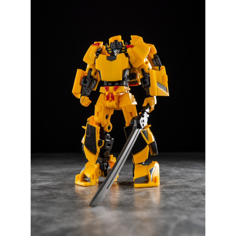 【台灣現貨】鐵工廠 武士 飛毛腿 小比例 EX-74 電光疾走 IronFactory IF EX74 第三方 變形玩具-細節圖5