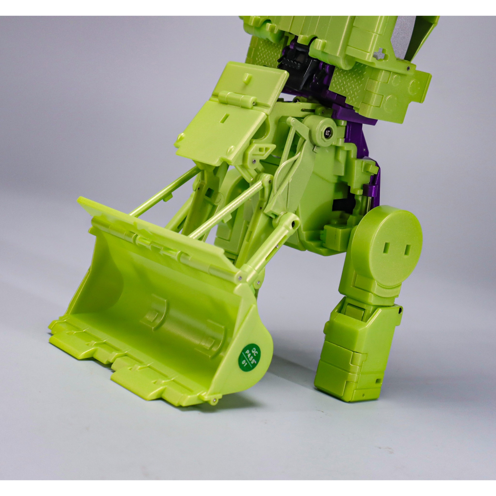 【台灣現貨】X-Transbots 鏟車 MX-41 大力神 Ground Bite 工程合體 X社 第三方 變形玩具-細節圖5