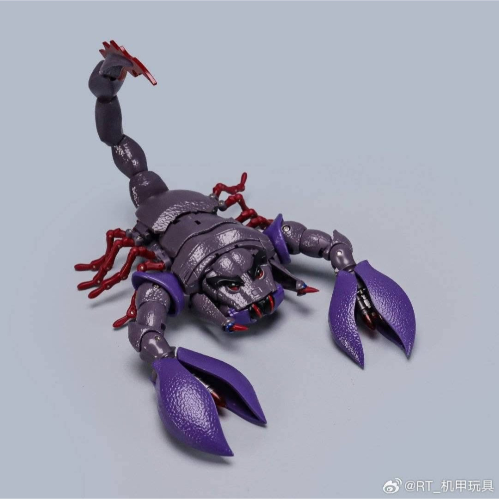 【台灣現貨】RobotToys 巨蠍 MP比例 RT-D01 機甲玩具 毒蠍 蠍子 超能勇士 毒敵代王 野獸大戰 BW-細節圖7