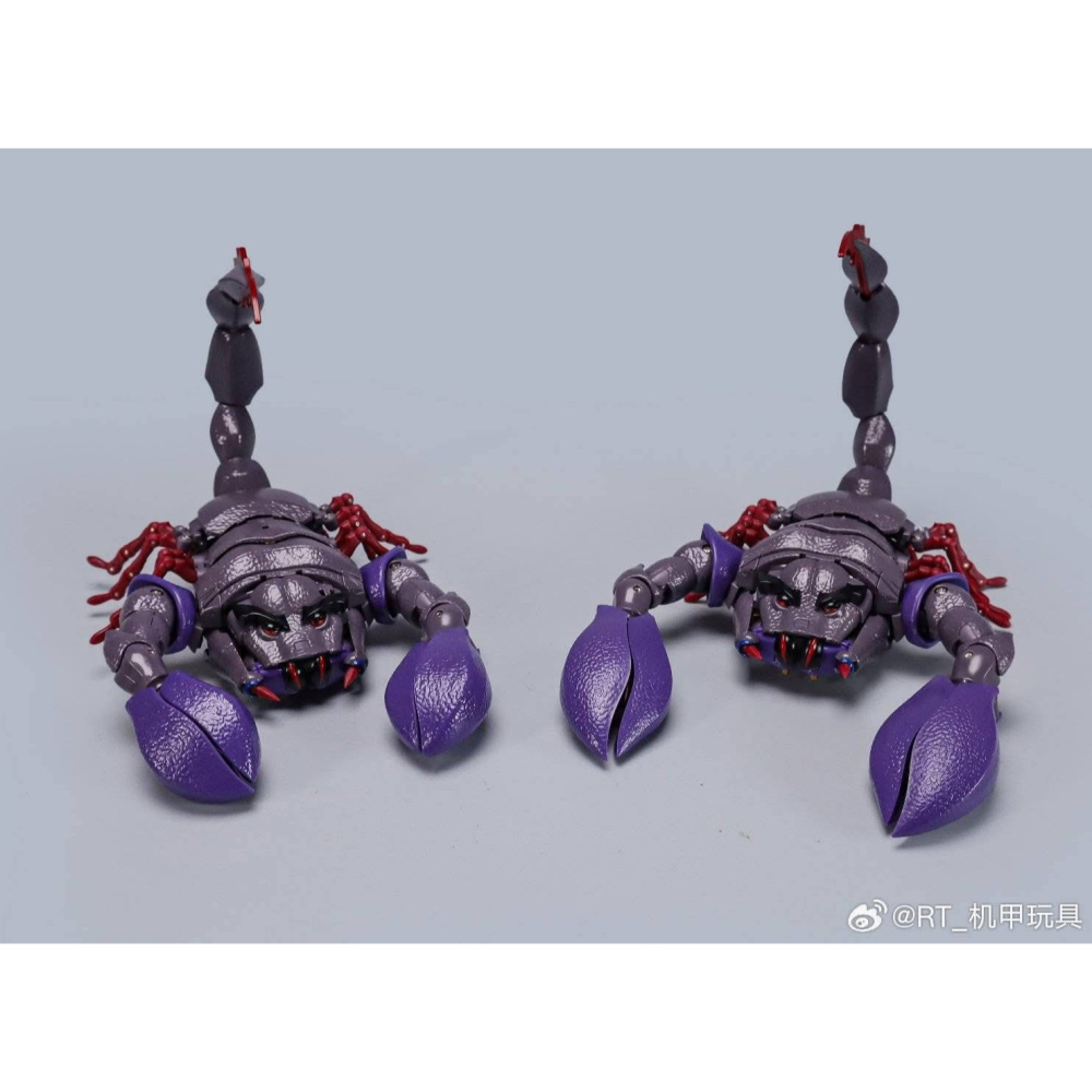 【台灣現貨】RobotToys 巨蠍 MP比例 RT-D01 機甲玩具 毒蠍 蠍子 超能勇士 毒敵代王 野獸大戰 BW-細節圖8