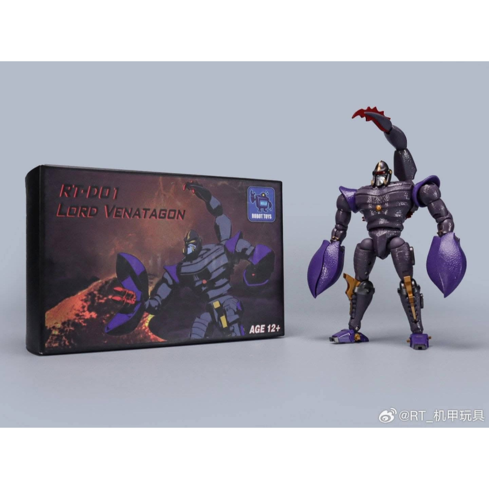 【台灣現貨】RobotToys 巨蠍 MP比例 RT-D01 機甲玩具 毒蠍 蠍子 超能勇士 毒敵代王 野獸大戰 BW-細節圖9