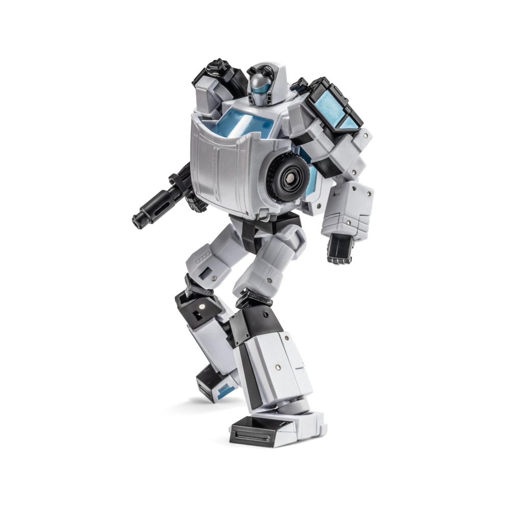 【台灣現貨】NEWAGE 白色 開路先鋒 白兵 小比例 H64W Lincoln NA 第三方 變形玩具-細節圖2