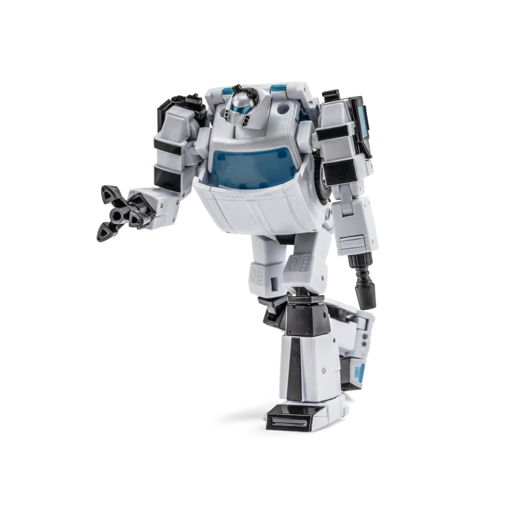 【台灣現貨】NEWAGE 白色 開路先鋒 白兵 小比例 H64W Lincoln NA 第三方 變形玩具-細節圖3