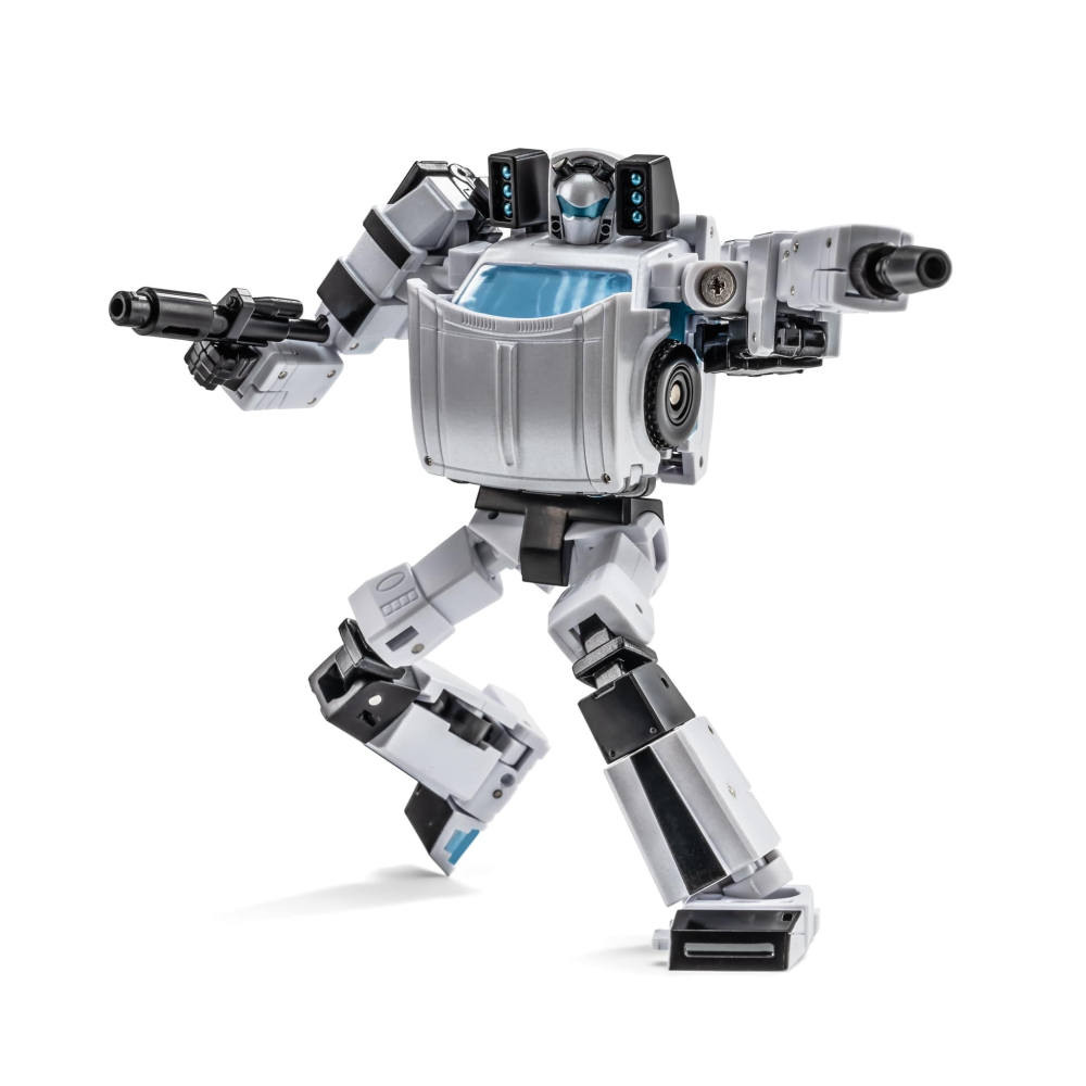 【台灣現貨】NEWAGE 白色 開路先鋒 白兵 小比例 H64W Lincoln NA 第三方 變形玩具-細節圖6