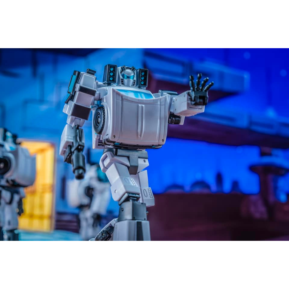 【台灣現貨】NEWAGE 白色 開路先鋒 白兵 小比例 H64W Lincoln NA 第三方 變形玩具-細節圖9