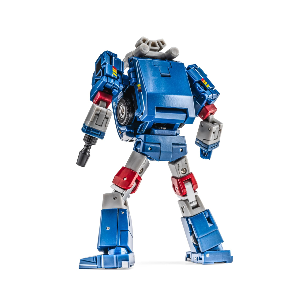 【台灣現貨】NEWAGE 藍色 鏡像 開路先鋒 小比例 H64B Lincoln NA 第三方 變形玩具-細節圖7