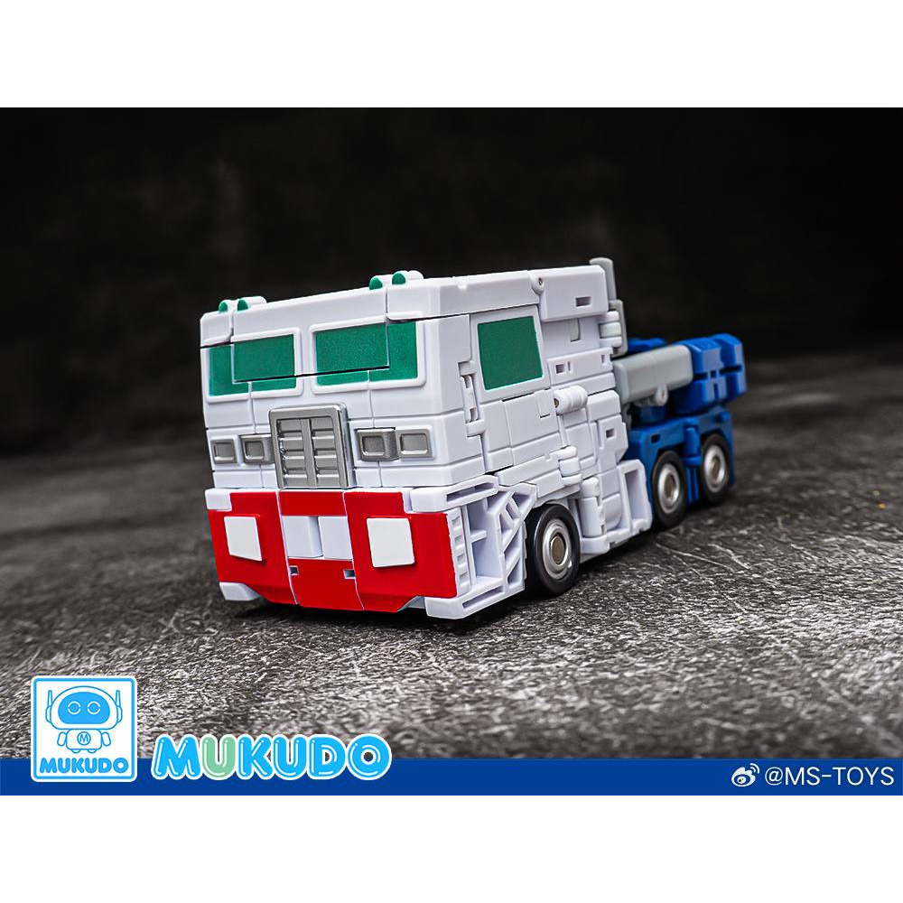 【台灣現貨】魔方 Q版 白色 柯博文 卡卡仔 小比例 馬格斯 MS-G04W 磨菇頭 MS-TOYS TRUCK BOY-細節圖6