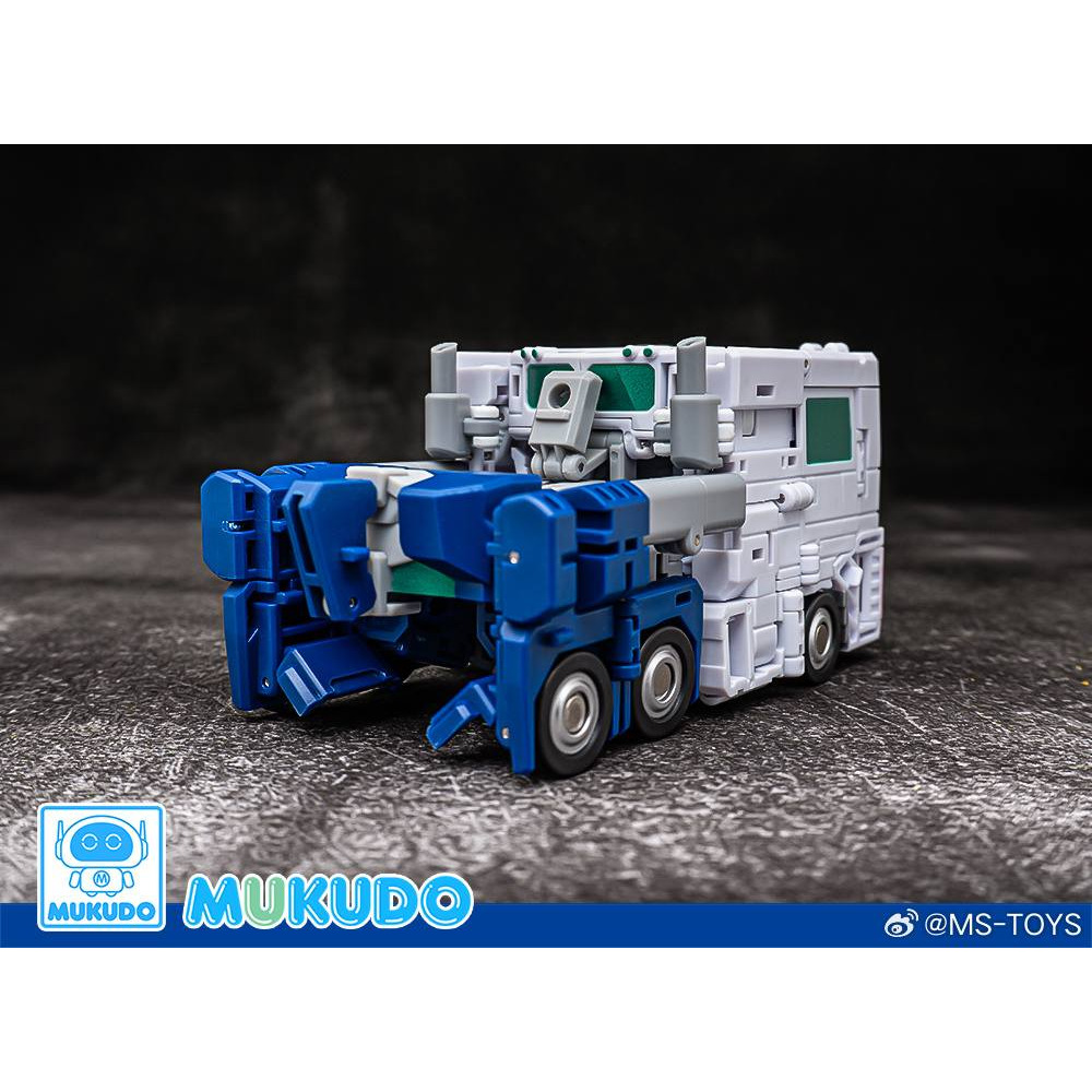 【台灣現貨】魔方 Q版 白色 柯博文 卡卡仔 小比例 馬格斯 MS-G04W 磨菇頭 MS-TOYS TRUCK BOY-細節圖7