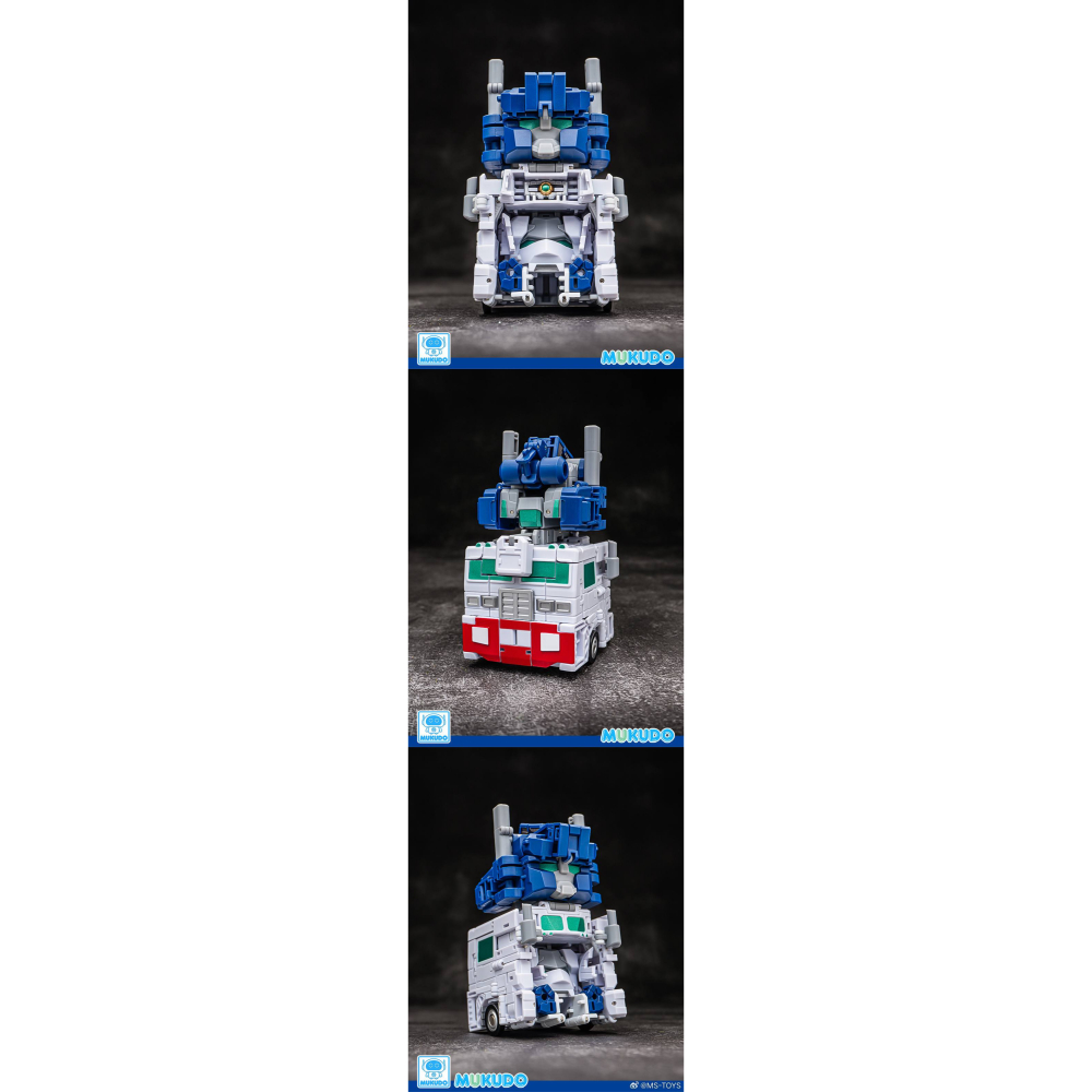 【台灣現貨】魔方 Q版 白色 柯博文 卡卡仔 小比例 馬格斯 MS-G04W 磨菇頭 MS-TOYS TRUCK BOY-細節圖9