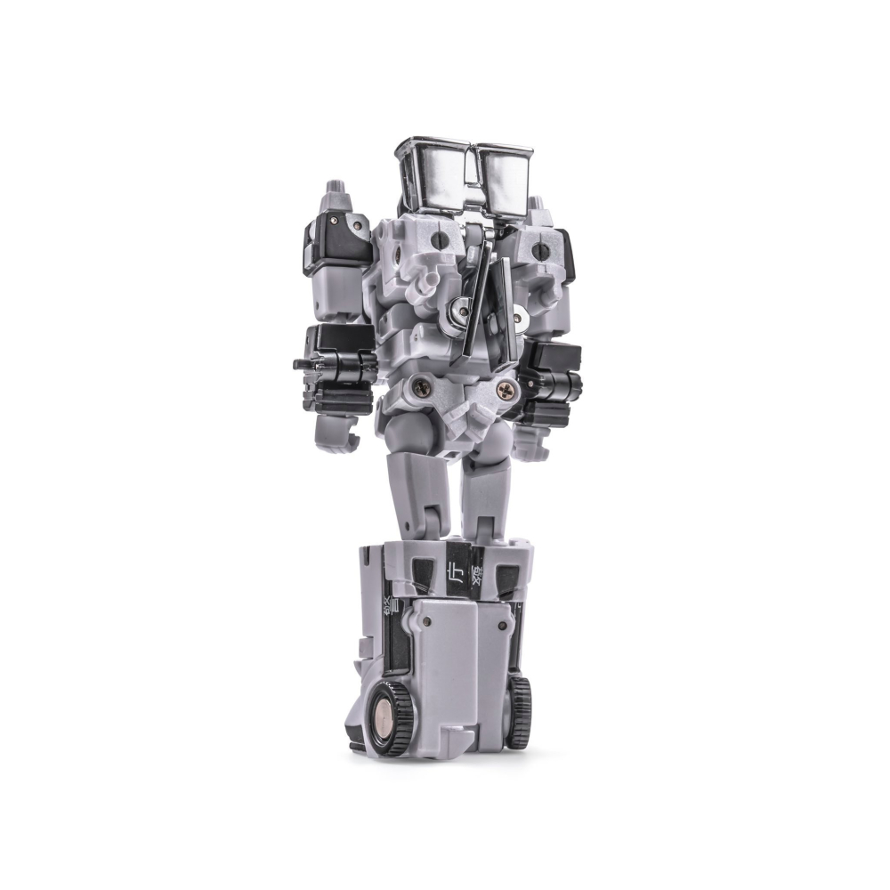 【台灣現貨】NEWAGE 白警 小比例 H69P 異色 飛毛腿 太陽紋 Vice NA 第三方 變形玩具-細節圖7