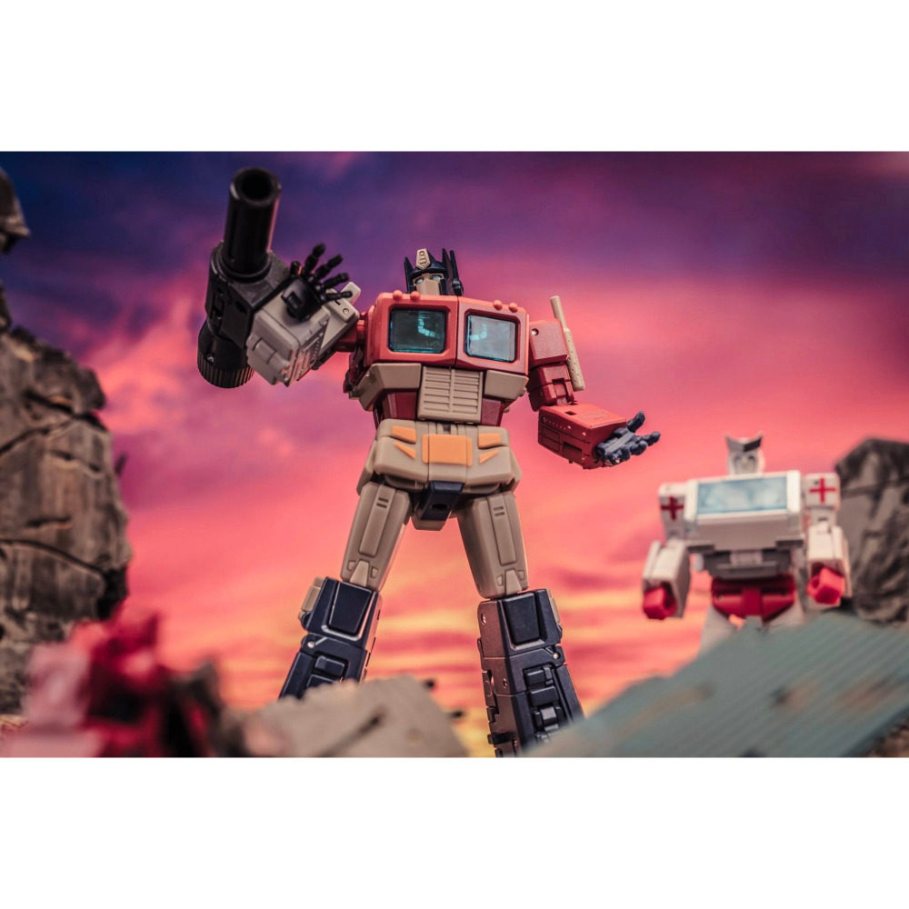 【台灣現貨】NEWAGE 能量宇宙 柯博文 小比例 H27U 擎天柱 鐵牛 大衛王 博派 指揮官 第三方 變形玩具-細節圖9