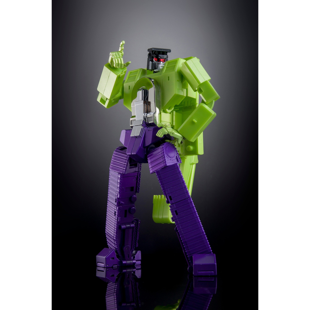 【台灣現貨】X-Transbots 挖土機 MX-44 大力神 Gravedigger 工程合體 X社 第三方 變形玩具-細節圖3