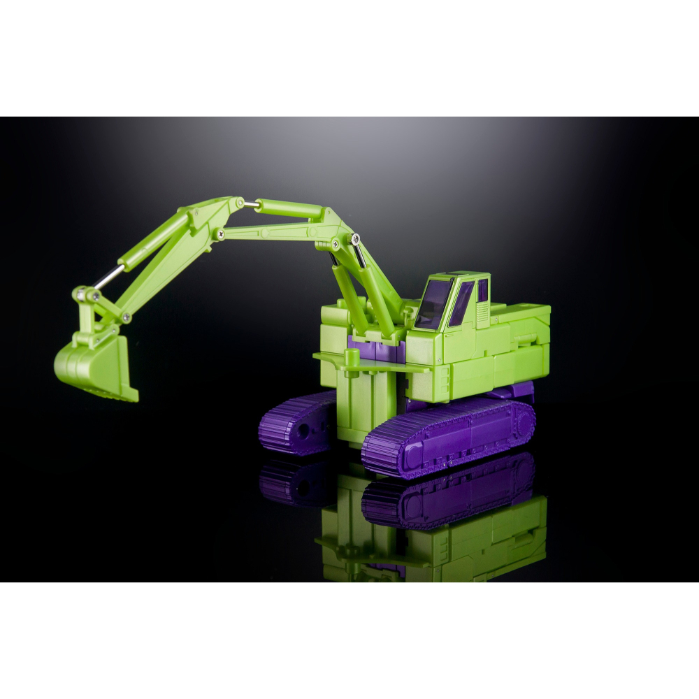 【台灣現貨】X-Transbots 挖土機 MX-44 大力神 Gravedigger 工程合體 X社 第三方 變形玩具-細節圖6