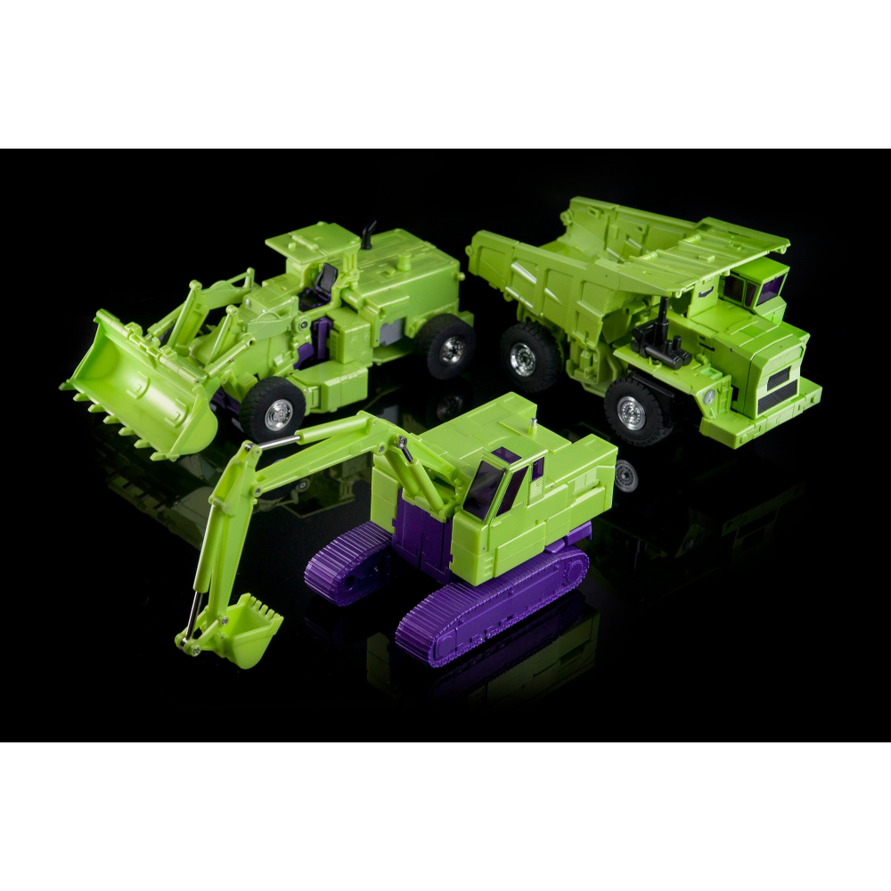 【台灣現貨】X-Transbots 挖土機 MX-44 大力神 Gravedigger 工程合體 X社 第三方 變形玩具-細節圖7