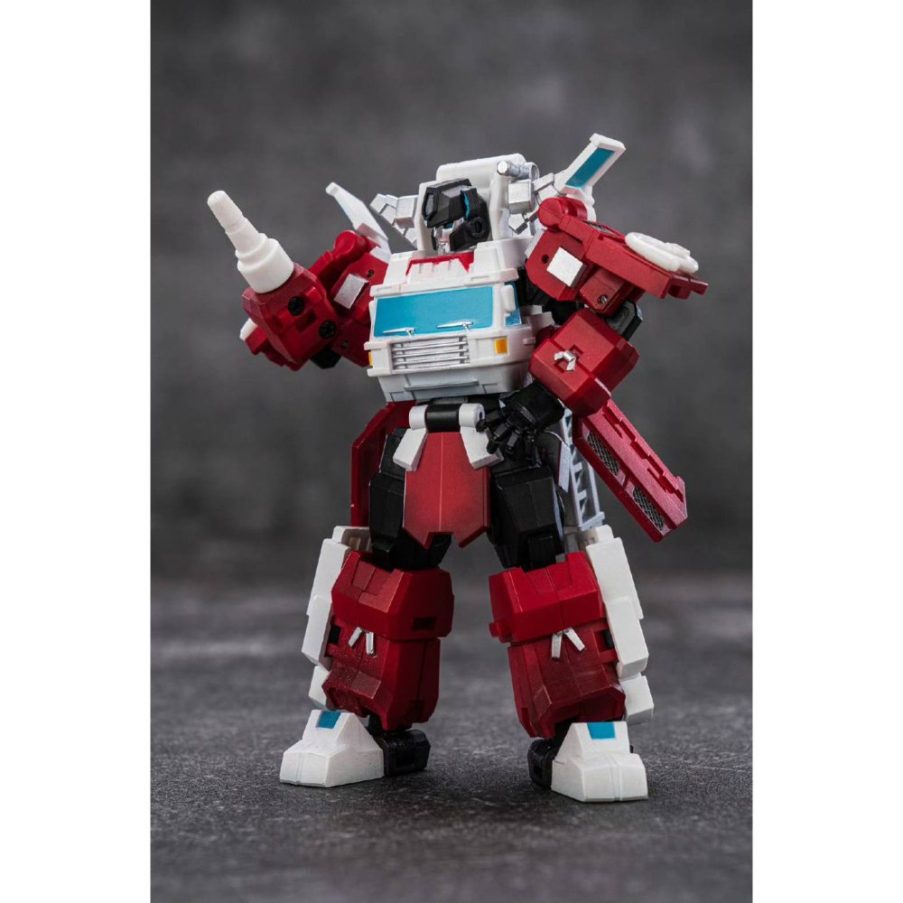 【台灣現貨】鐵工廠 武者 火流星 小比例 消防車 EX-62H EX62H IronFactory 飛瀑銀河 星瀧 IF-細節圖3