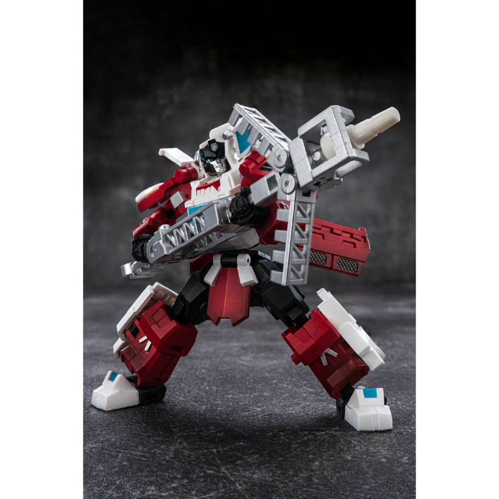 【台灣現貨】鐵工廠 武者 火流星 小比例 消防車 EX-62H EX62H IronFactory 飛瀑銀河 星瀧 IF-細節圖5