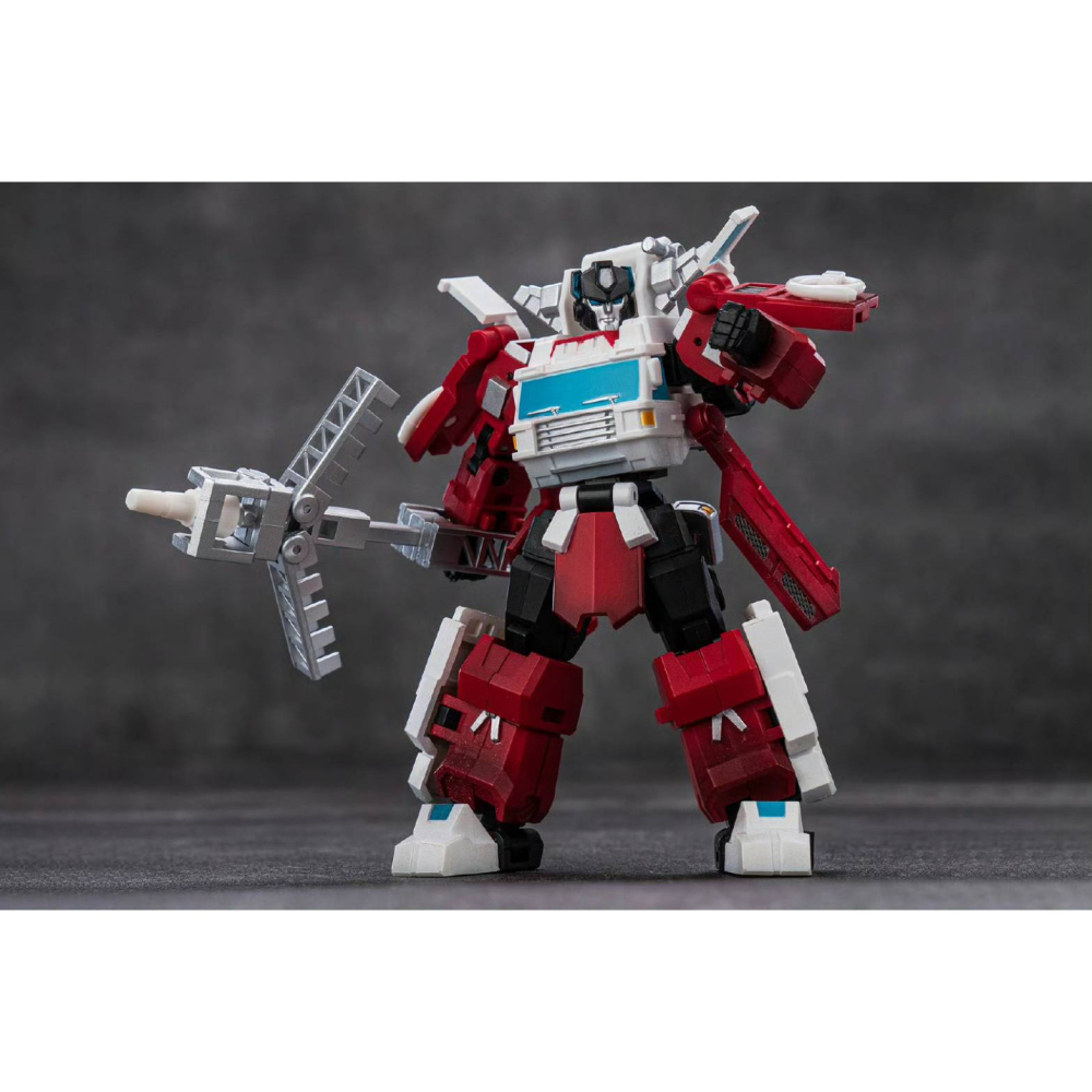 【台灣現貨】鐵工廠 武者 火流星 小比例 消防車 EX-62H EX62H IronFactory 飛瀑銀河 星瀧 IF-細節圖7