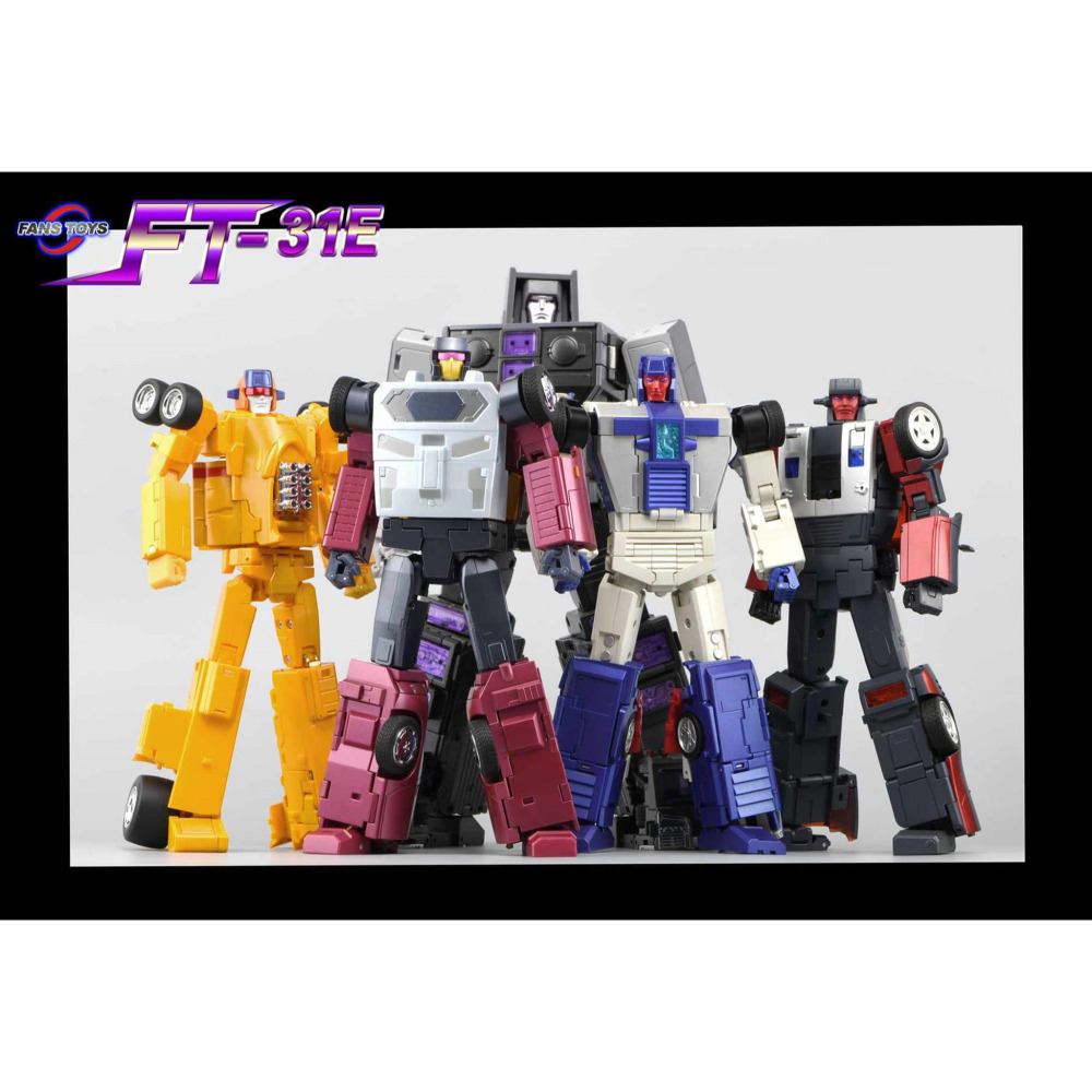 【台灣現貨】FansToys 封鎖 合體配件包 FT-31E 飛天虎 汽車合體 第三方 變形玩具-細節圖6