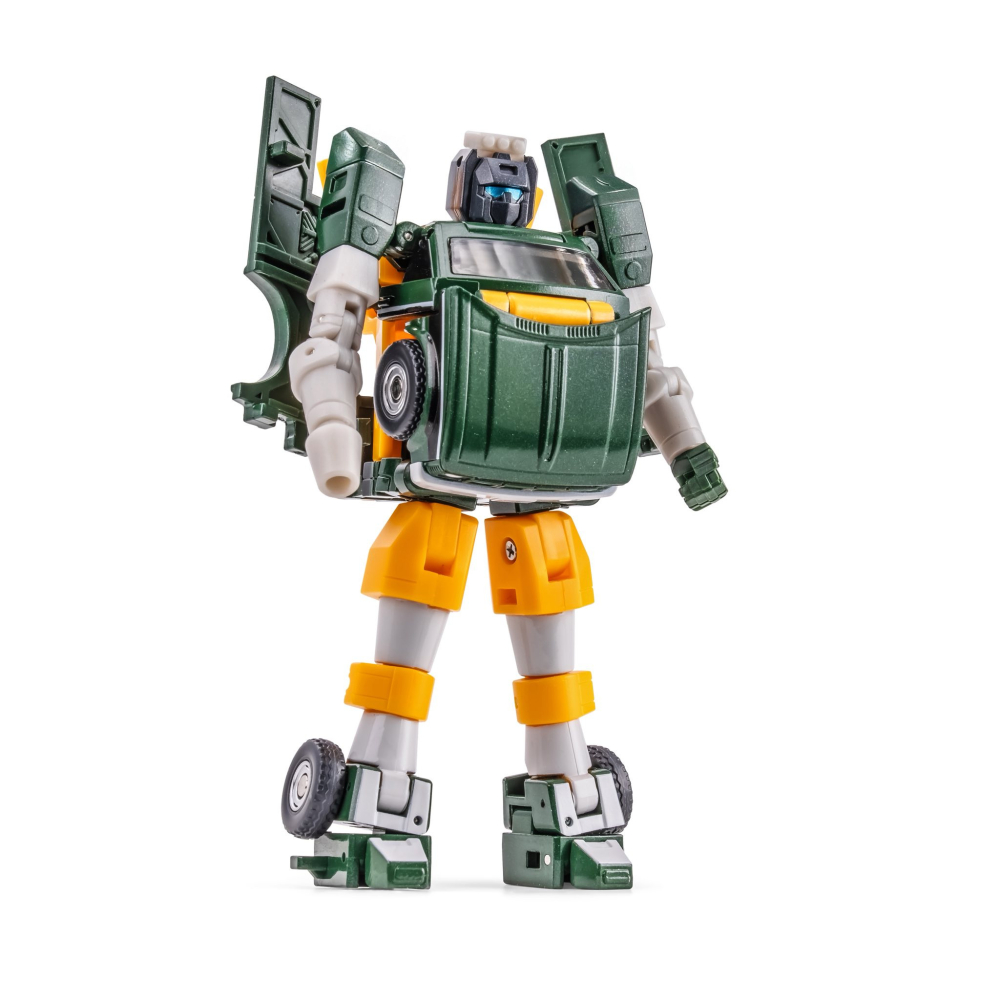 【台灣現貨】NEWAGE 滑車 小比例 H65 救援車 拖吊車 Keaton NA 第三方 變形玩具-細節圖4