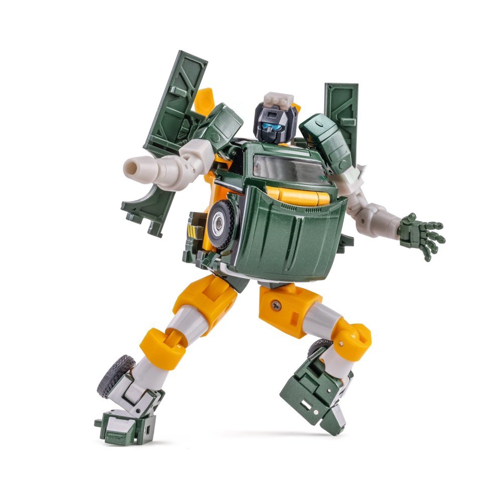 【台灣現貨】NEWAGE 滑車 小比例 H65 救援車 拖吊車 Keaton NA 第三方 變形玩具-細節圖6