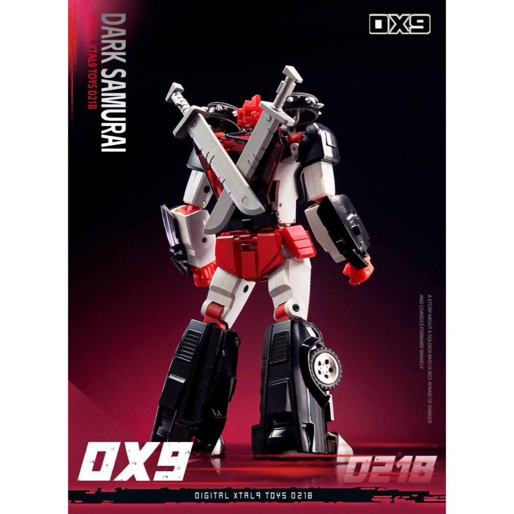 【台灣現貨】DX9 黑色 橫砲 橫炮 D21B Amurai 斯偉伯 武士 MP比例 第三方 變形玩具-細節圖6