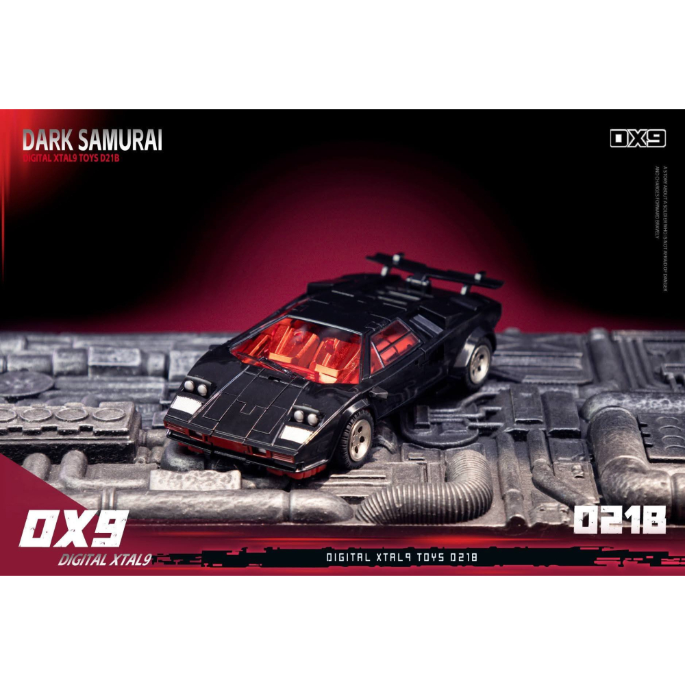 【台灣現貨】DX9 黑色 橫砲 橫炮 D21B Amurai 斯偉伯 武士 MP比例 第三方 變形玩具-細節圖9