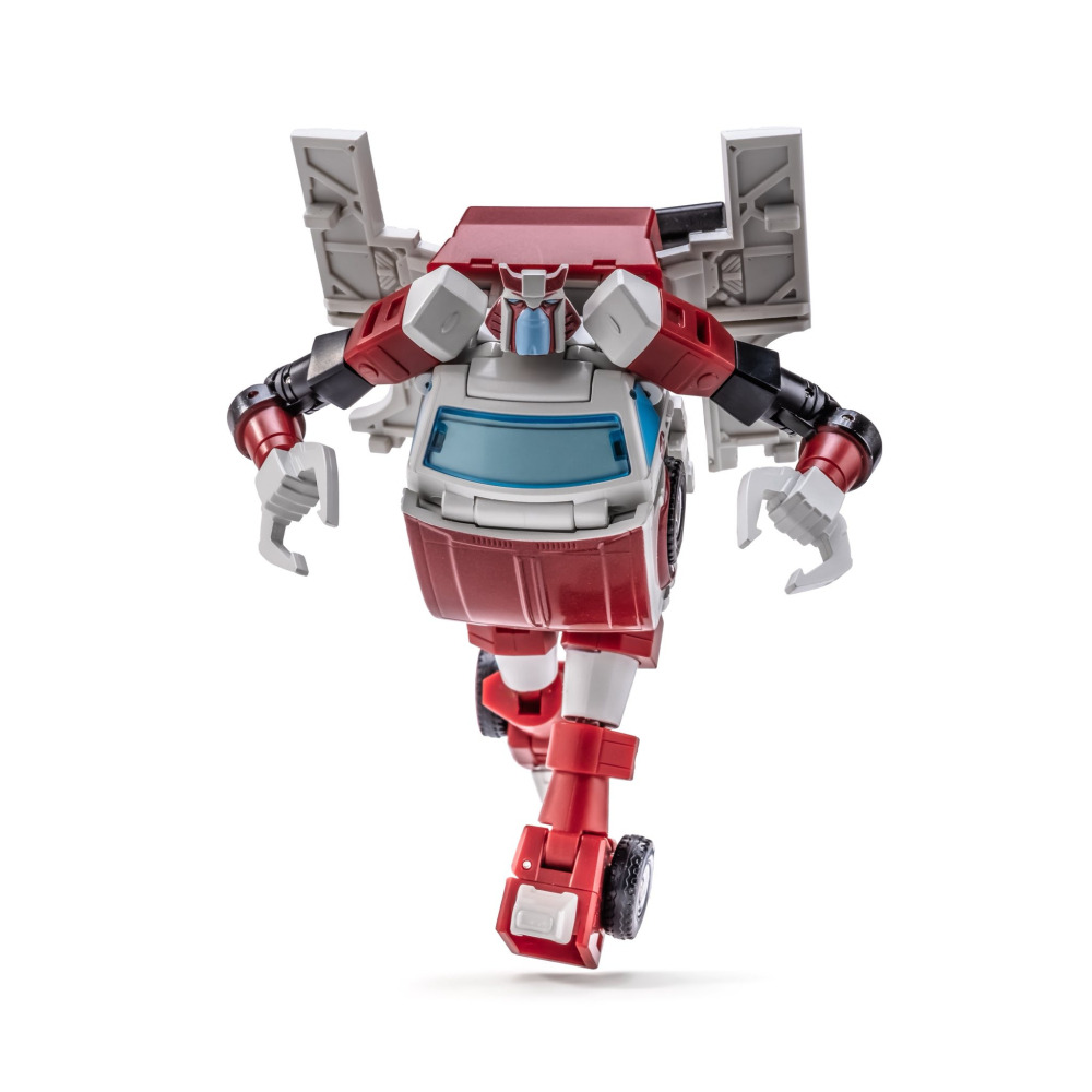 【台灣現貨】NEWAGE 紅滑車 H65A 小比例 08動畫 救護車 日瓦戈 zhivago NA 第三方 變形玩具-細節圖2