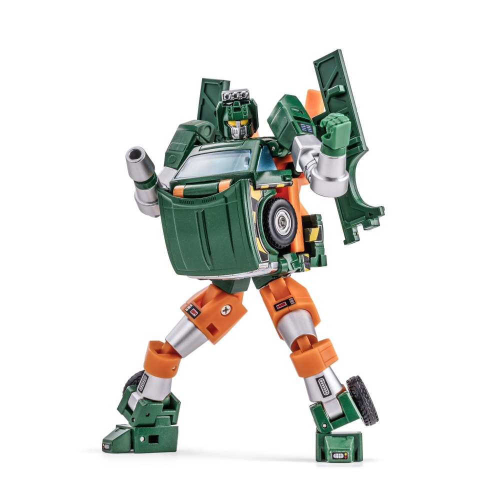 【台灣現貨】NEWAGE 玩具色 滑車 小比例 H65EX 救援車 拖吊車 Keaton NA 第三方 變形玩具-細節圖3