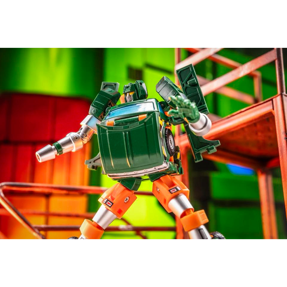 【台灣現貨】NEWAGE 玩具色 滑車 小比例 H65EX 救援車 拖吊車 Keaton NA 第三方 變形玩具-細節圖9