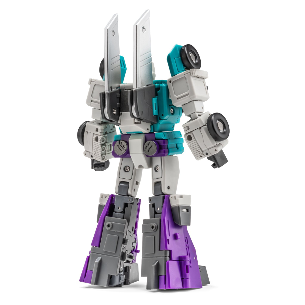 【台灣現貨】NEWAGE 六面獸 小比例 H74 NA 夏特 六面忍者 六變獸 尾崎蝶 第三方 變形玩具-細節圖4