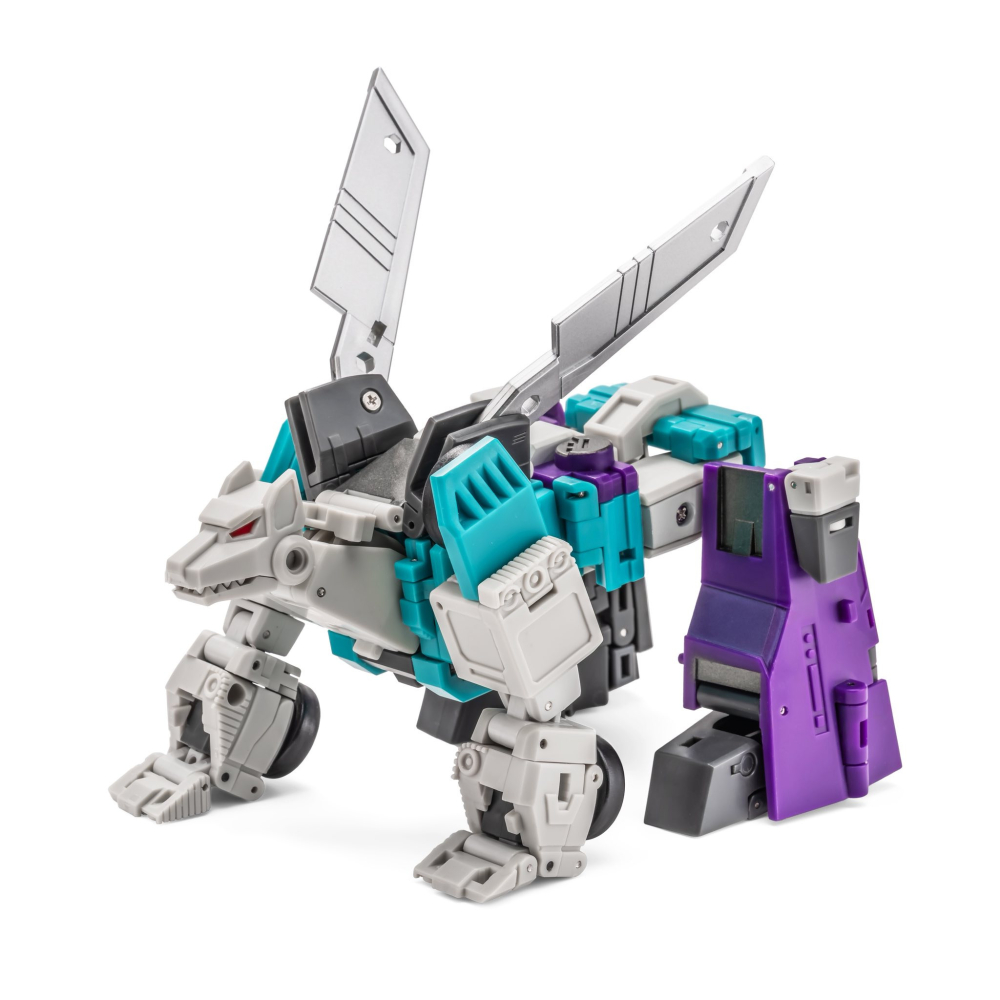 【台灣現貨】NEWAGE 六面獸 小比例 H74 NA 夏特 六面忍者 六變獸 尾崎蝶 第三方 變形玩具-細節圖5