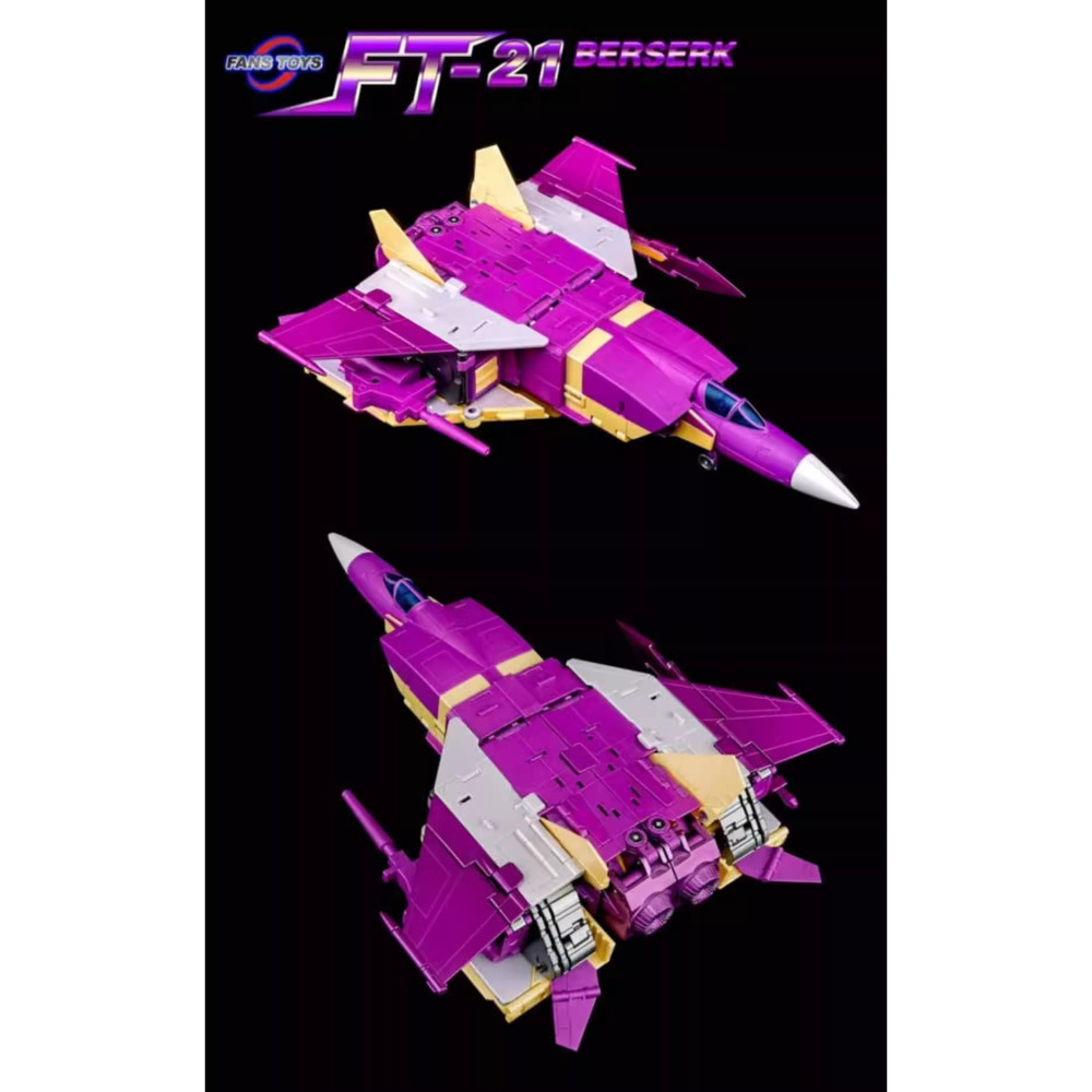 【台灣現貨】FansToys 閃電 三變 MP比例 FT-21 BERSERK 坦克車 戰鬥機 FT21 變形玩具-細節圖7