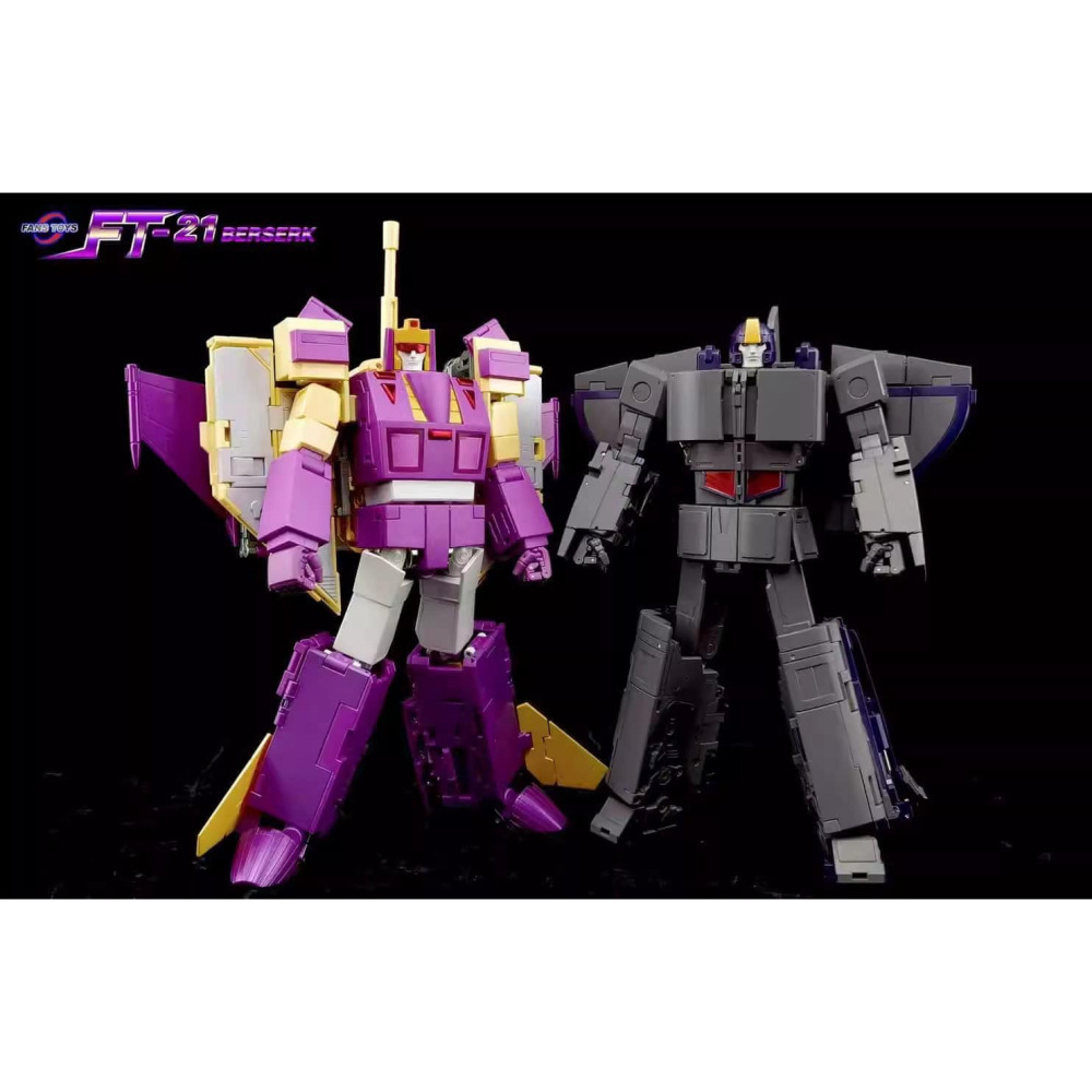 【台灣現貨】FansToys 閃電 三變 MP比例 FT-21 BERSERK 坦克車 戰鬥機 FT21 變形玩具-細節圖9