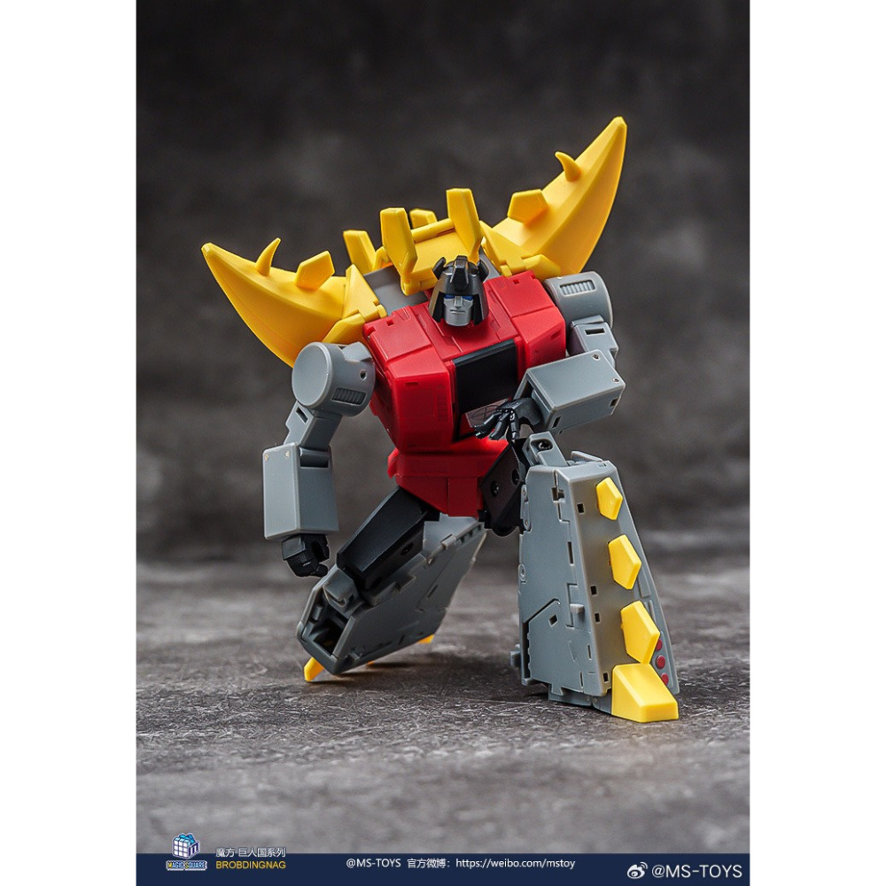 【台灣現貨】魔方 嚎叫 小比例 MS-B59 MS-TOYS 劍龍 機械恐龍 恐龍金剛 口袋玩具 第三方 變形玩具-細節圖5