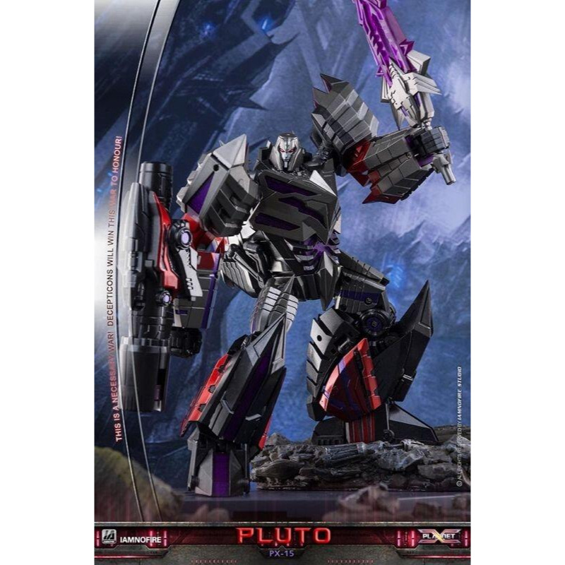 【即將售完】PlanetX 金屬色 密卡登 冥王星 PX-15B 威震天 FOC 電玩版 遊戲版 Metallic PX-細節圖2